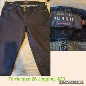 Torrid size 26 Jeggings